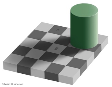 ADELSON checker-shadow illusion